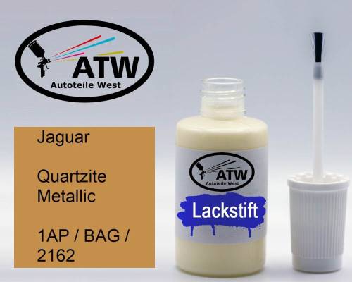 Jaguar, Quartzite Metallic, 1AP / BAG / 2162: 20ml Lackstift, von ATW Autoteile West.